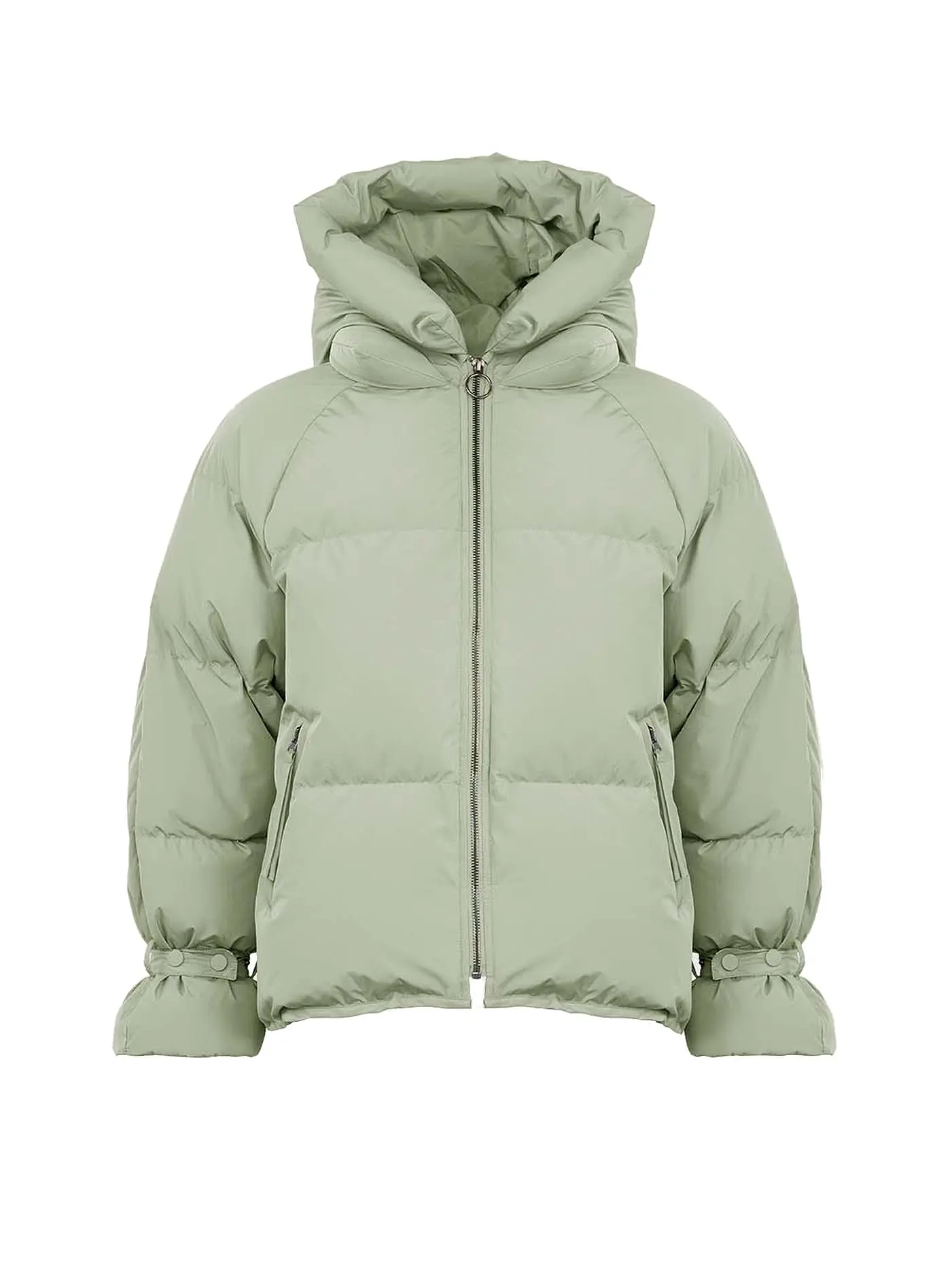 WITHBLACK | Daunensteppjacke KYLIE | hellgrau